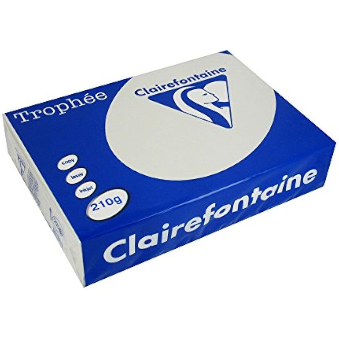 Clairefontaine Trophee A4 Printer Paper | 210g Steel Grey 250 Sheets