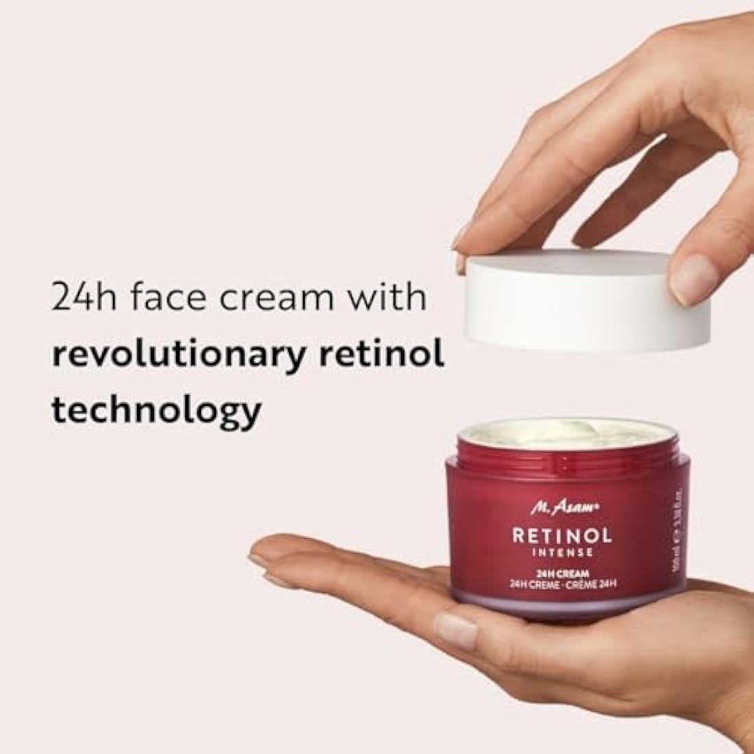 M. Asam Retinol Intense 24h Cream – Anti-Aging Face Moisturiser (100ml)