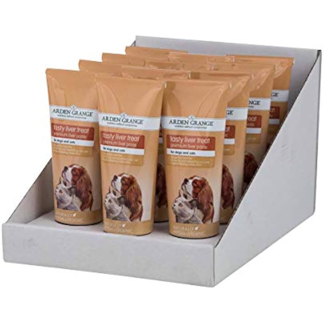 Arden Grange Liver Treat Dog Training Paste - 75g Squeeze Tube (12 Pack)