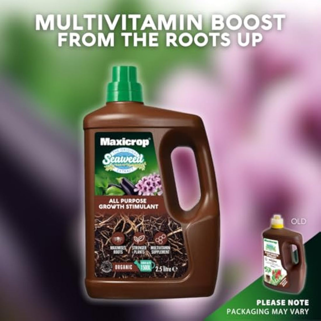 Maxicrop All Purpose Plant Growth Stimulant | Organic Seaweed – 2.5L