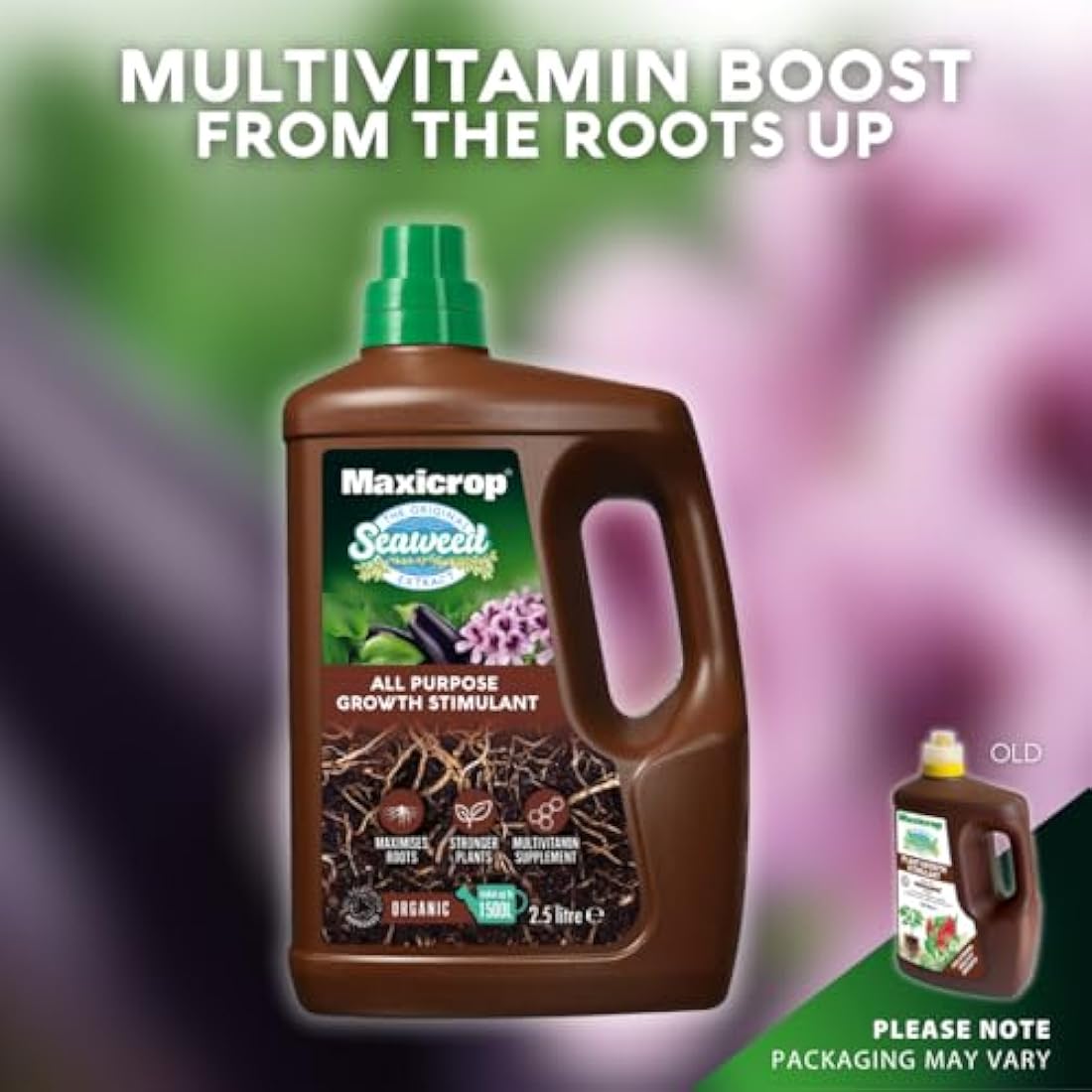 Maxicrop All Purpose Plant Growth Stimulant | Organic Seaweed – 2.5L