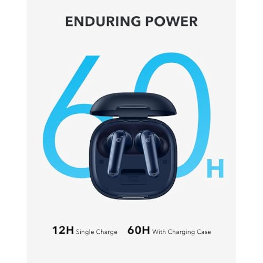 Anker soundcore P40i Noise Cancelling Earbuds | 60H Playtime & Stand