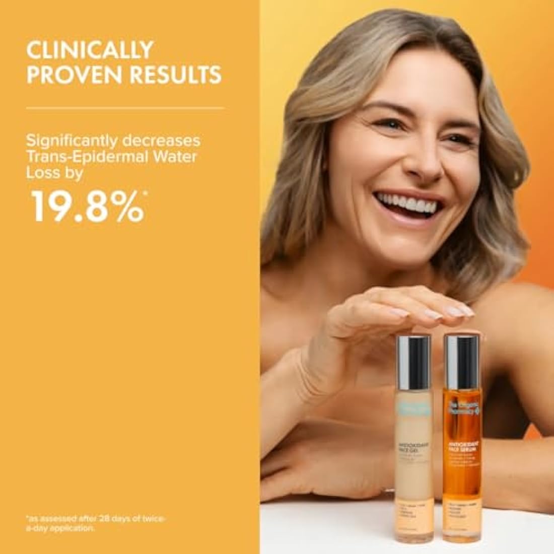 The Organic Pharmacy Antioxidant Face Duo – Anti-Ageing Gel & Serum