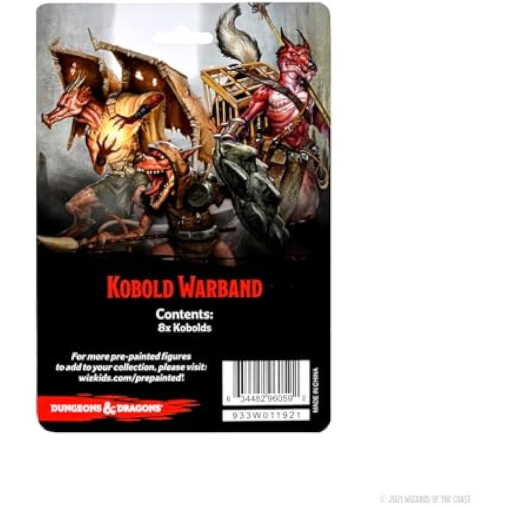WizKids D&D Icons of the Realms: Kobold Warband - 8 Pre-Painted Figures
