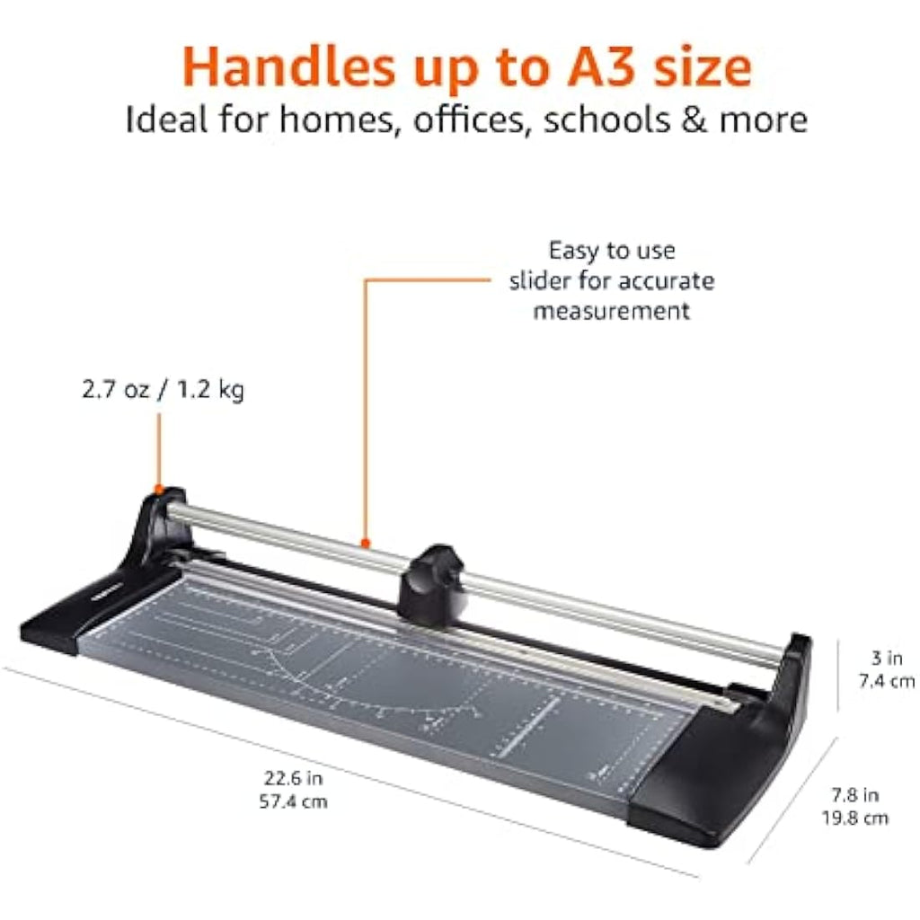 Jolof Store Rotary Paper Trimmer – A3 Precision Crafting Cutter