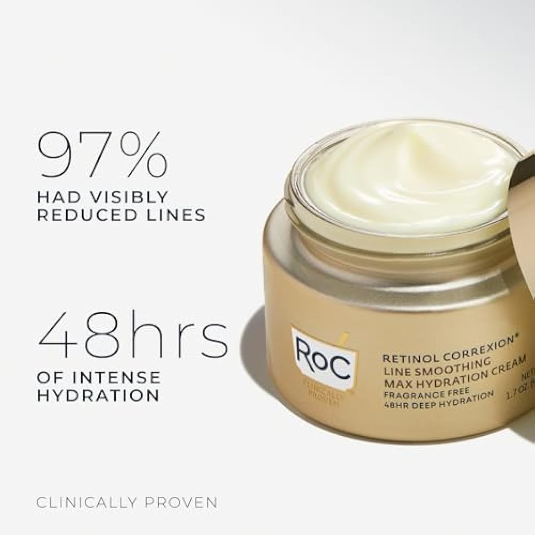RoC Retinol Correxion Anti-Aging Moisturizer with Hyaluronic Acid, 1.7 oz