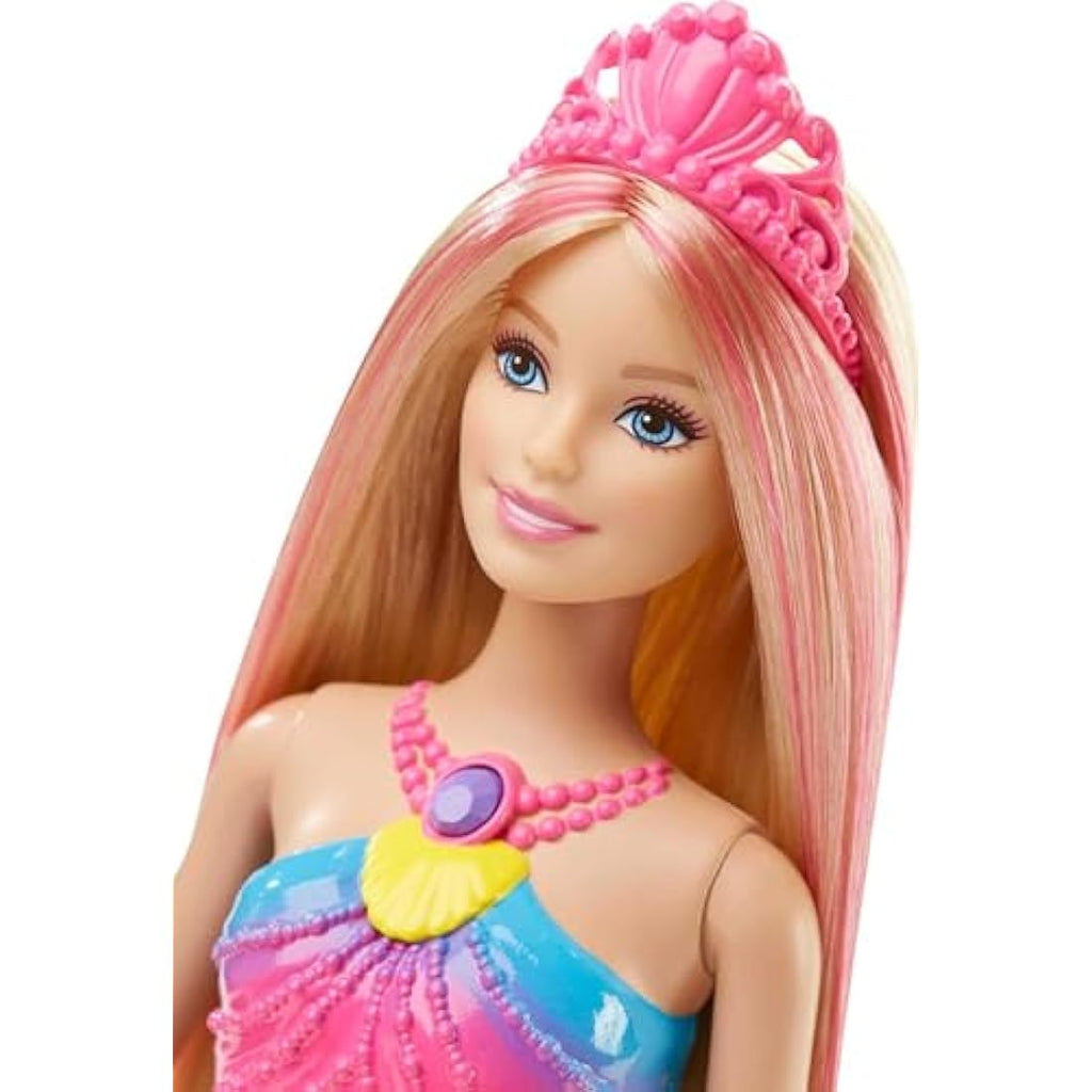 Barbie Dreamtopia Rainbow Lights Mermaid Doll – Light-Up Water Toy