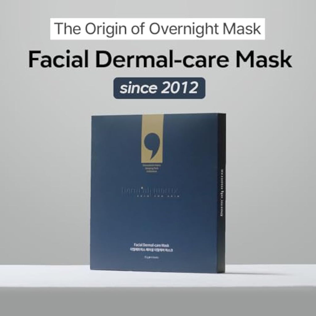Derm·all Matrix Daily Facial Mask Sheets – Hydrating Dermal Care (4 Pack)
