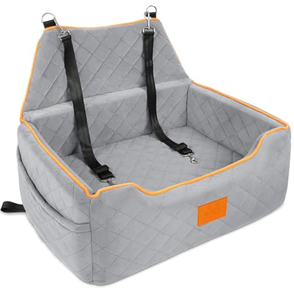 GL GLENSLAVE Dog Car Seat - Large Pet Booster Seat with Washable Cover