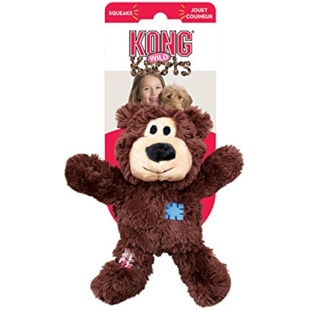 KONG Wild Knots Bear Dog Toy – Extra Large Durable Knotted Rope Plush