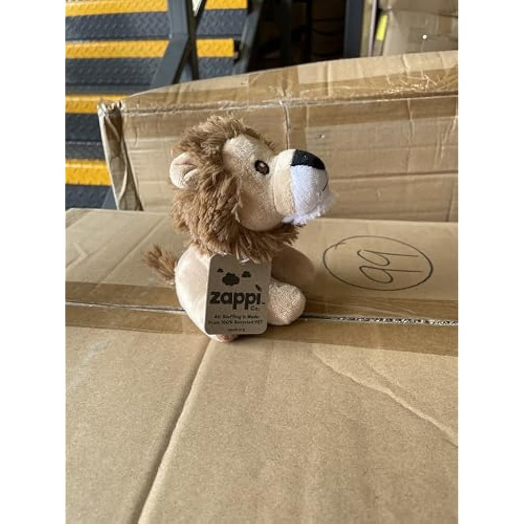 Zappi Co Lion Plush Toy – Soft Stuffed Animal for Kids (15cm)