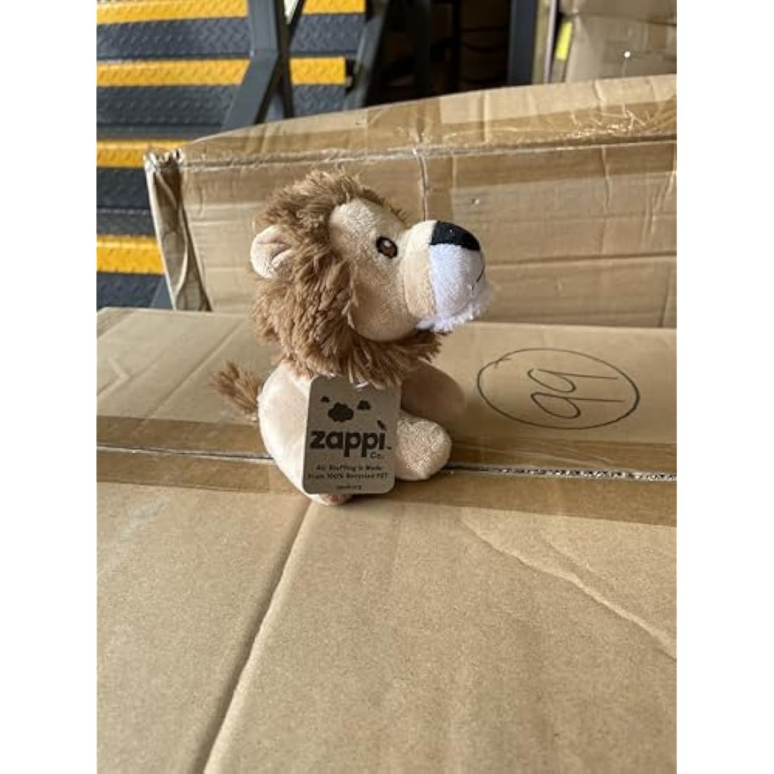 Zappi Co Lion Plush Toy – Soft Stuffed Animal for Kids (15cm)