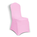 Kapwall Pink Spandex Chair Covers – 12 Pack Stretch Washable Banquet Decor