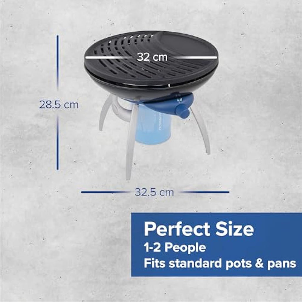 Campingaz Party Grill – Portable 1350W Gas Camping Stove and BBQ
