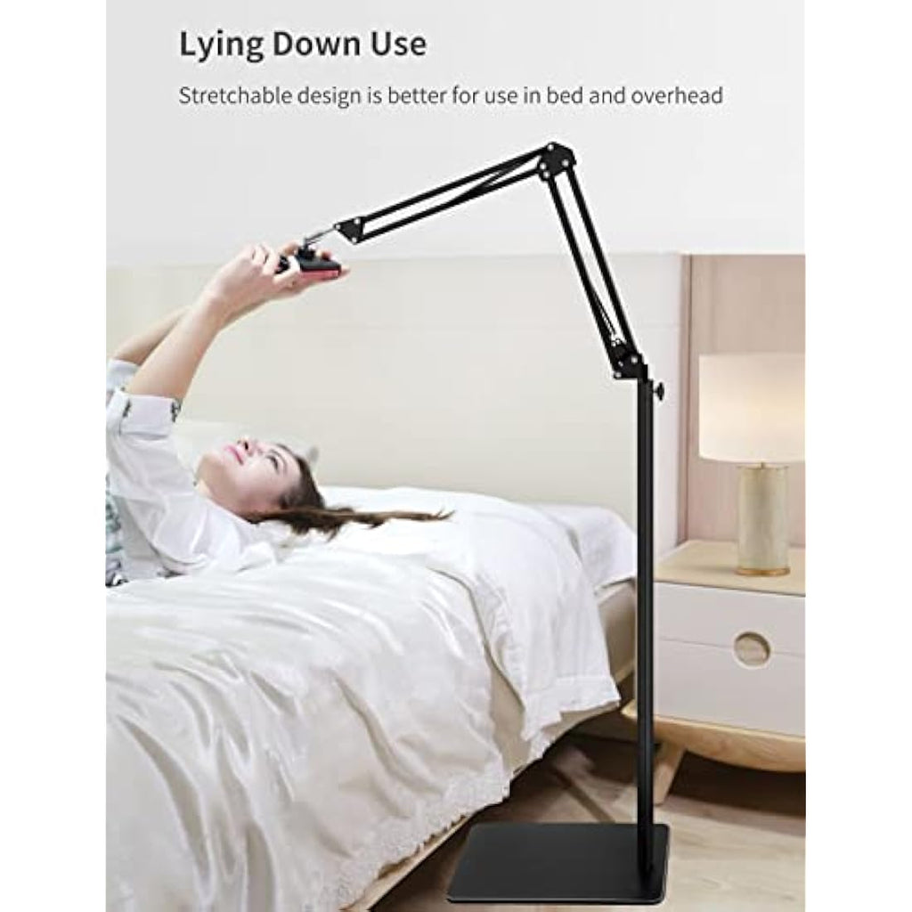 BluuSuuk Tablet Floor Stand – Adjustable Height Arm for 4.7-12.9" iPad