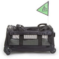 Sherpa Ultimate Wheeled Pet Carrier – Large Black Travel Bag