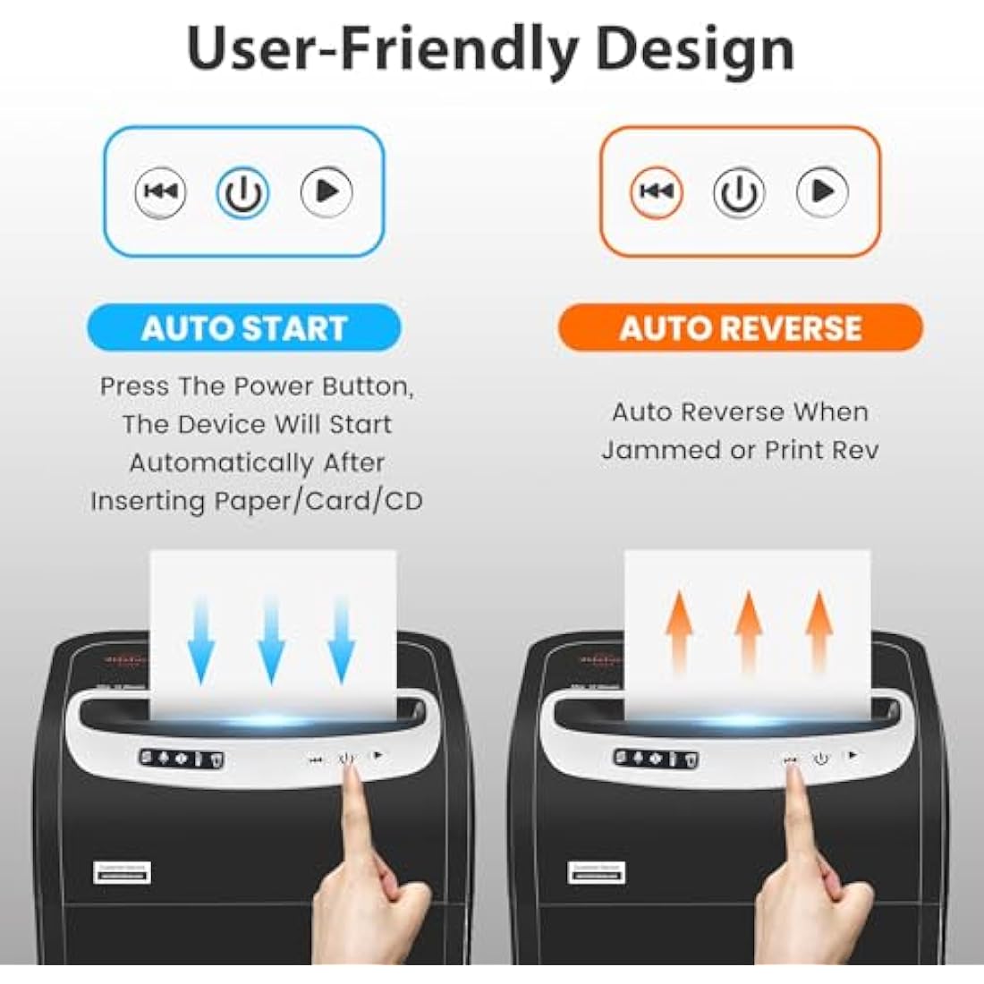 VidaTeco 18-Sheet Micro-Cut Paper Shredder | P-4 Security Heavy Duty
