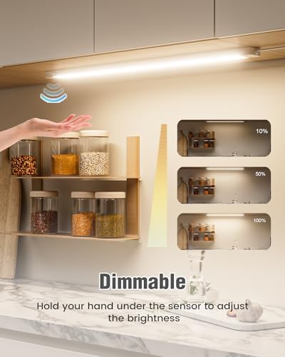 Under Cabinet LED Lights – Hand Wave Activated 60cm 2-Pack