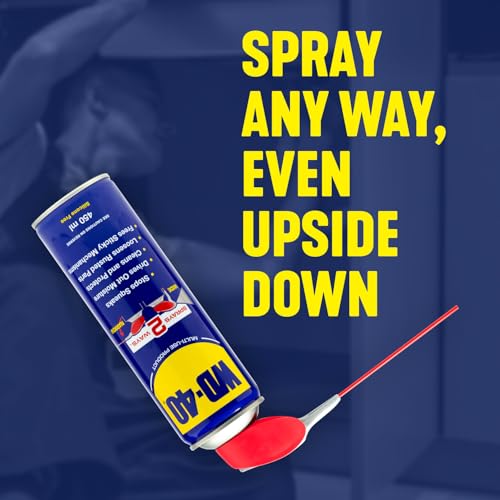 WD-40 Multi-Use Lubricant Spray 450ml – Smart Straw Rust Protection