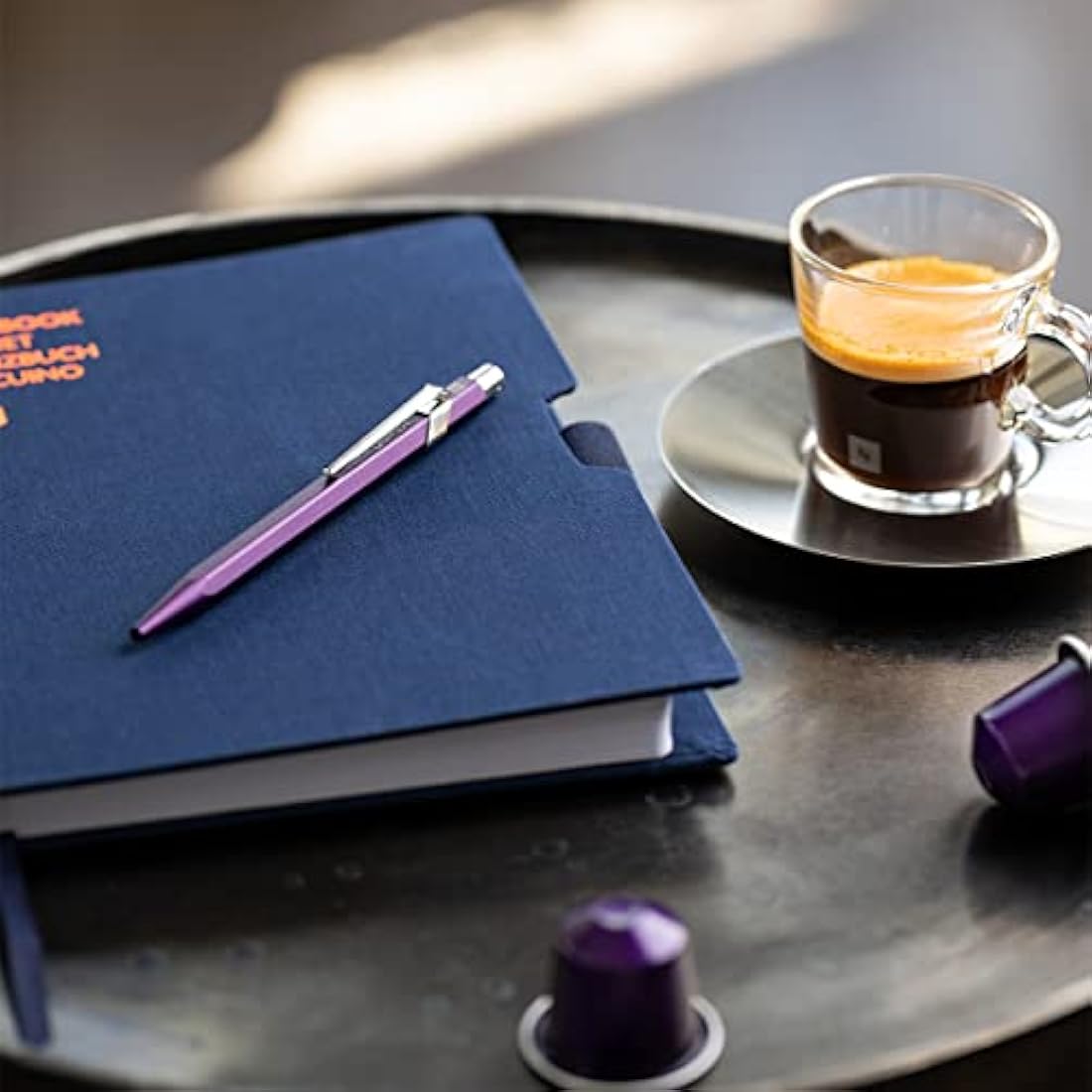Caran d'Ache 849 Nespresso Ballpoint Pen – Recycled Deep Purple