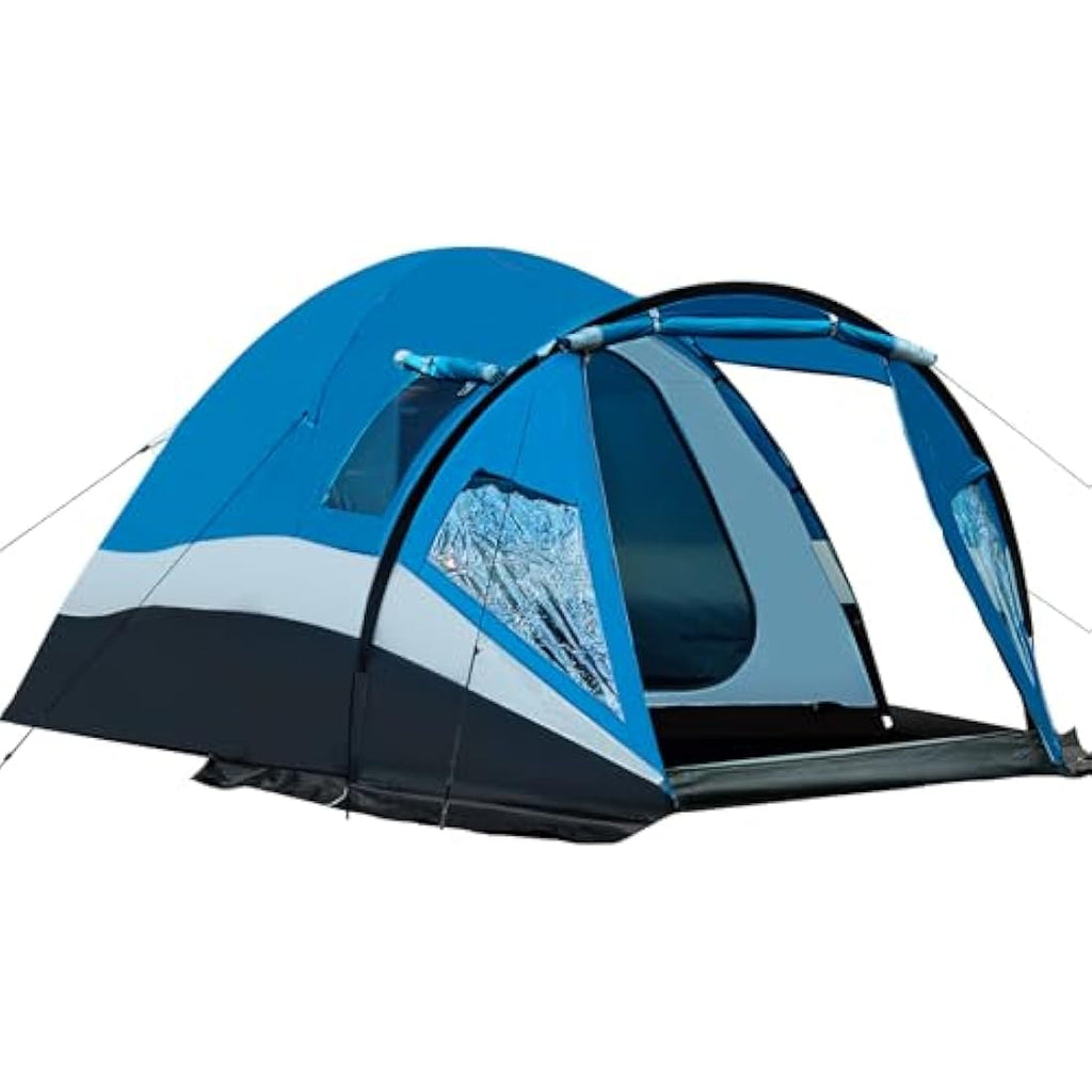 Portal 4-Person Family Camping Tent | 3000mm Waterproof with Porch