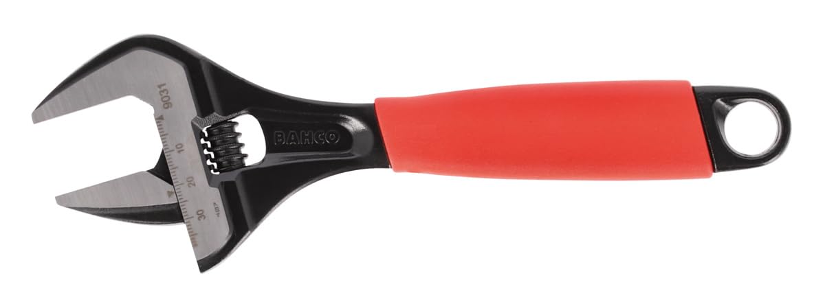 Bahco 9031-XE Ergo Adjustable Wrench – 8" Extra Wide 38mm Jaw