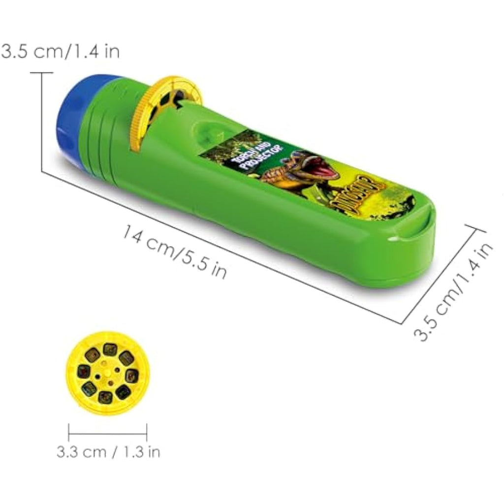 Pup Go 2-in-1 Kids Projector Torch | Dinosaur & Animal Educational Toy