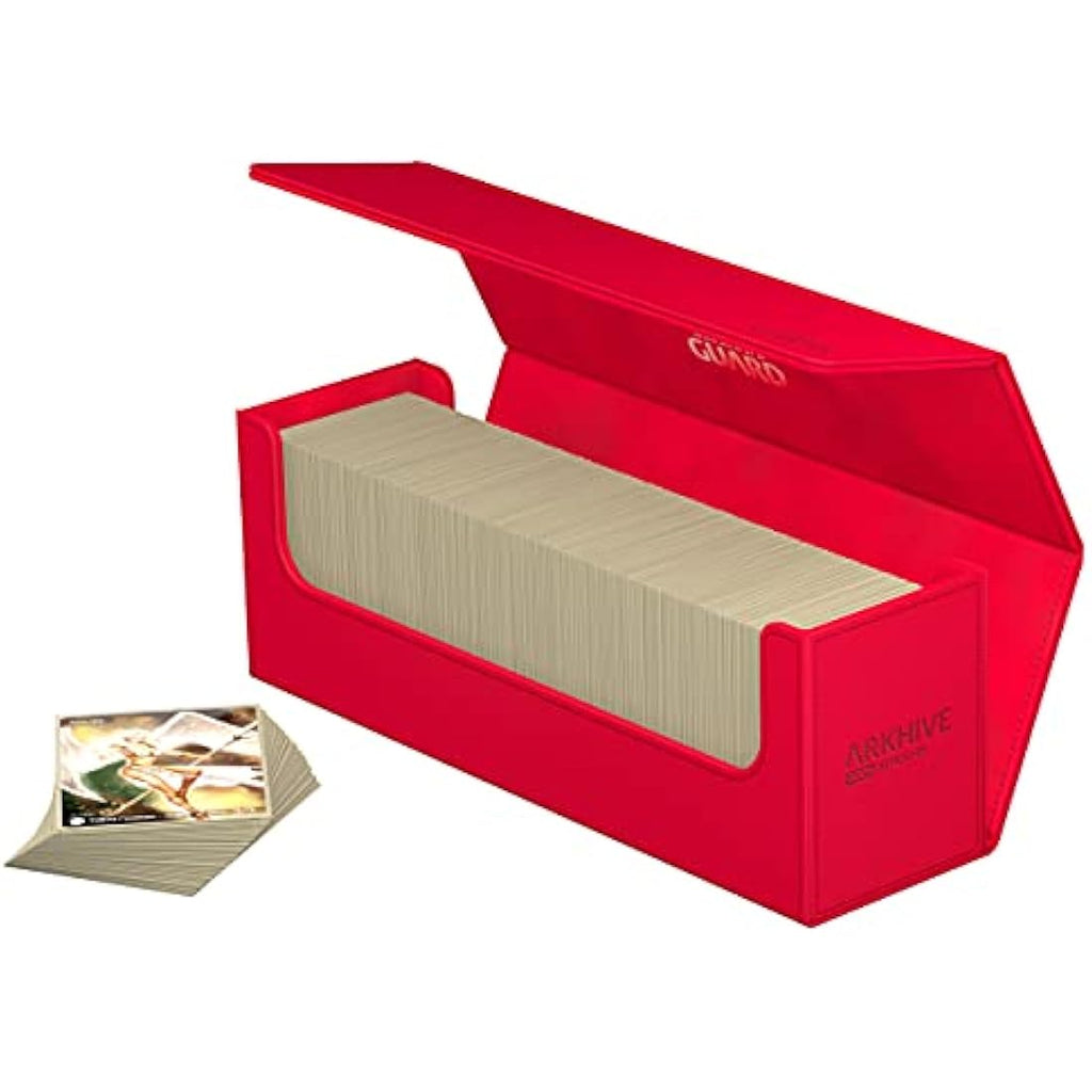 Ultimate Guard Arkhive 400+ XenoSkin Deck Box – Red TCG Storage