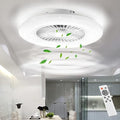 BKZO 60cm LED Ceiling Fan Light | 24 Speeds & Stepless Dimming – White