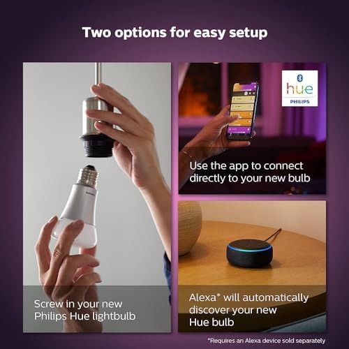 Philips Hue White & Colour Ambiance GU10 Smart Spotlight - 3 Pack