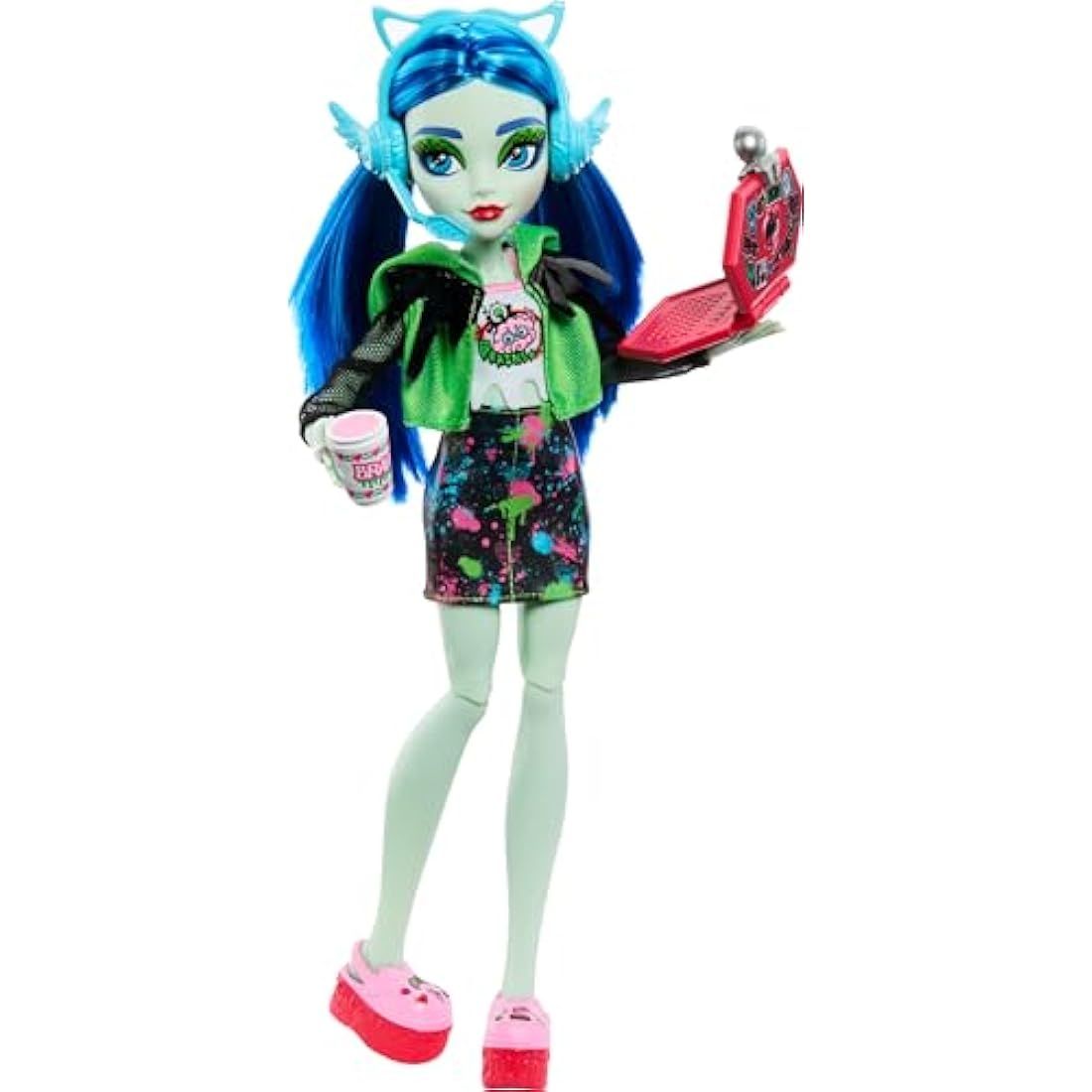 Monster High Ghoulia Yelps Doll – Skulltimate Secrets Neon Frights Locker