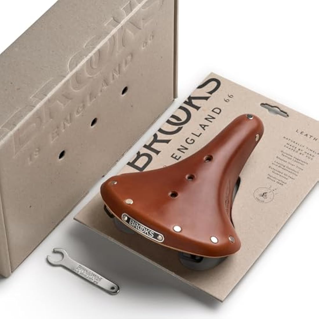 Brooks England B17 S Women's Leather Saddle – Black Steel Frame