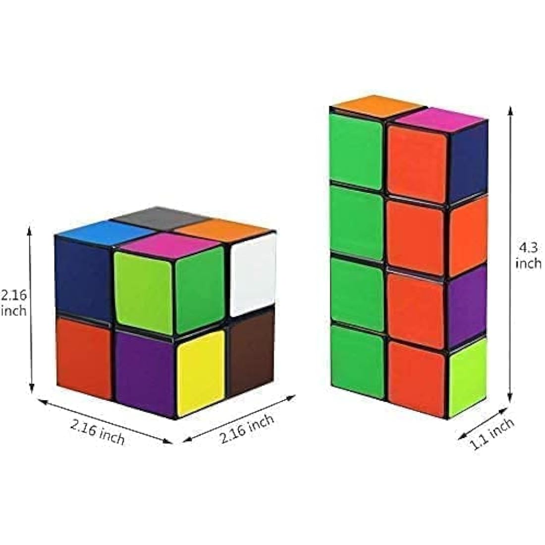 2-in-1 Magic Star Infinity Cube – 3D Fidget Puzzle Toy
