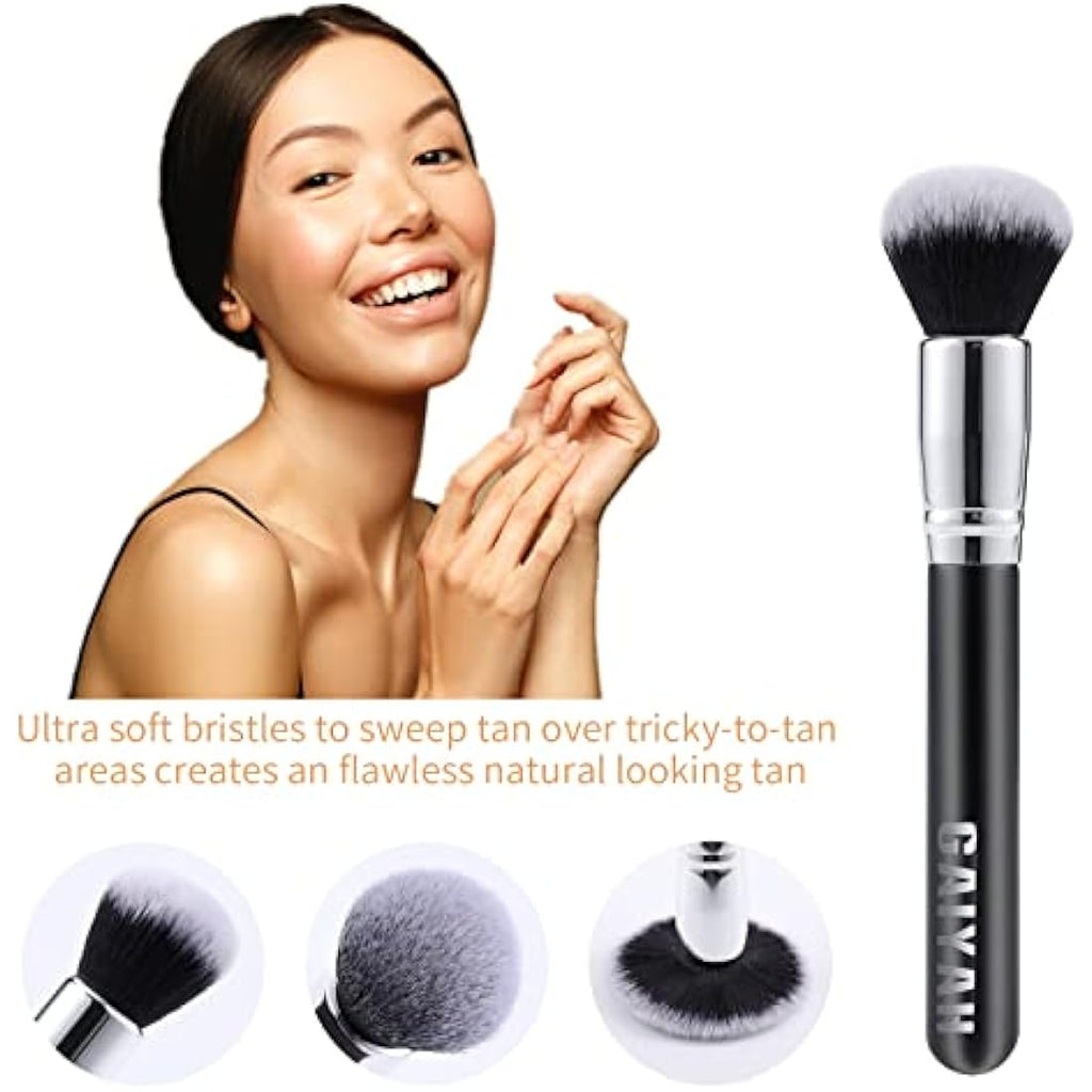 GAIYAH 5-in-1 Self Tanning Mitt Kit | Exfoliating Glove & Lotion Applicator