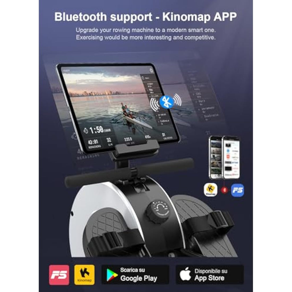 Neezee Magnetic Rowing Machine – 16 Resistance Levels & LCD Monitor