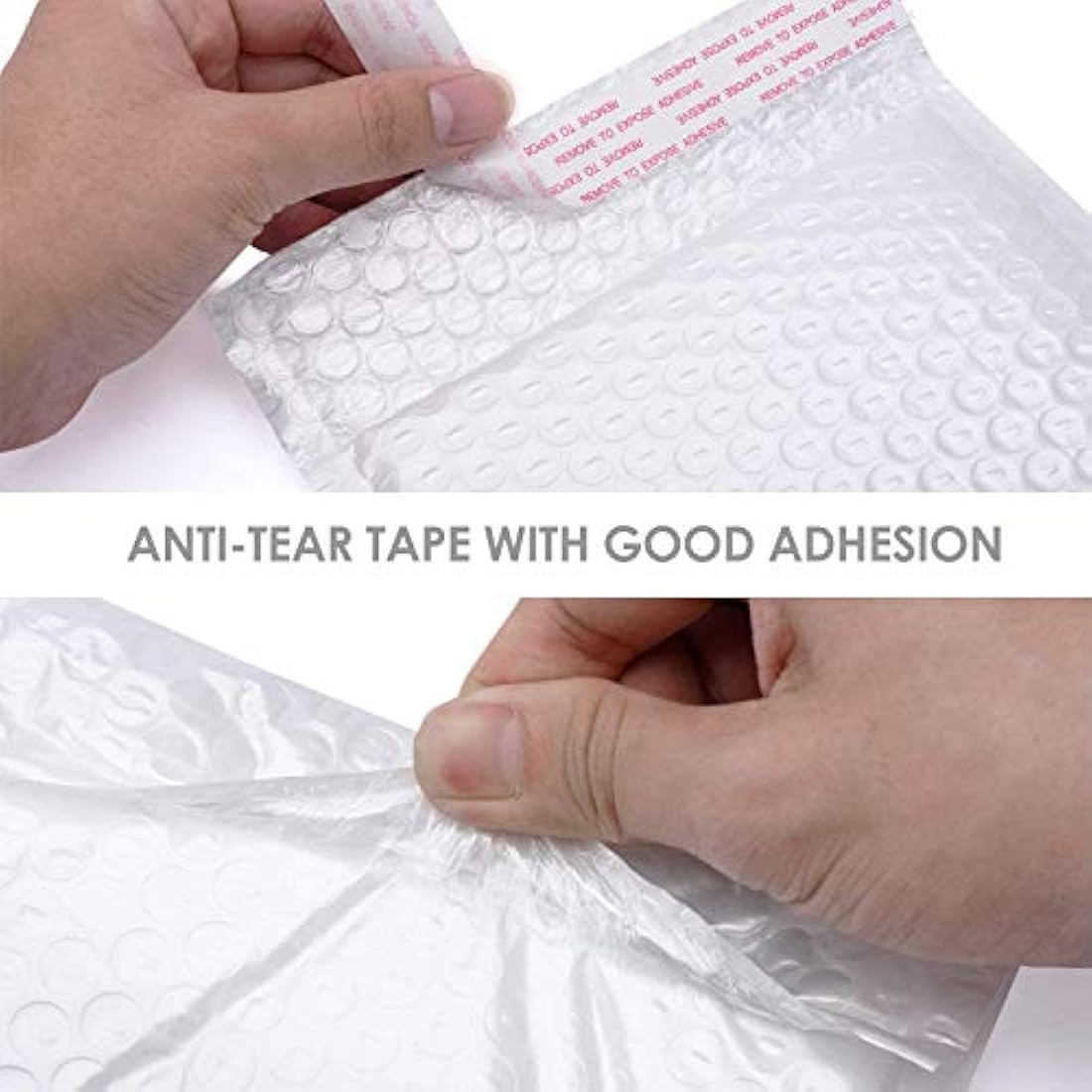Switory White Poly Bubble Mailers | 6x9 Padded Envelopes, 50 Pack
