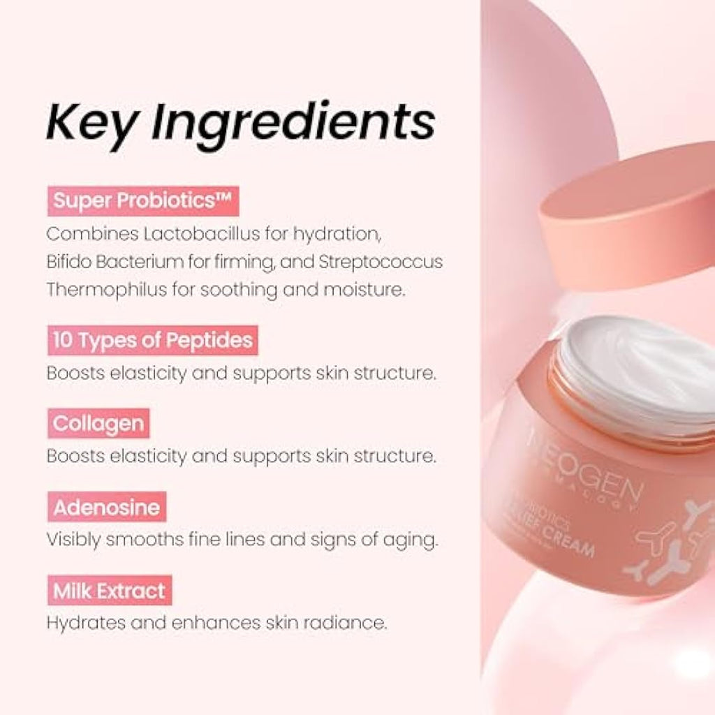 NEOGENLAB Probiotics Relief Cream – Firming & Hydrating Collagen Face Cream