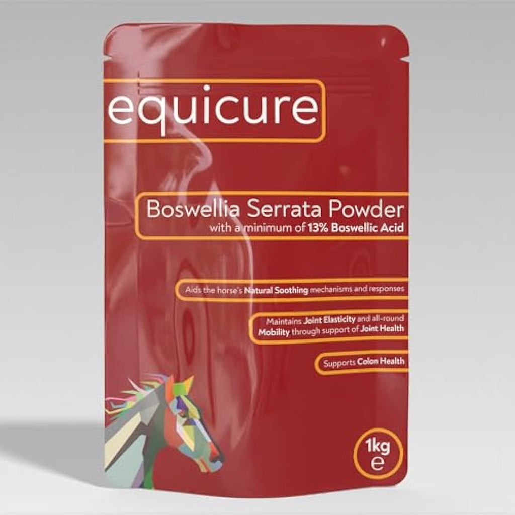 Equicure Boswellia Serrata Powder - Natural Horse Joint Supplement (1KG)