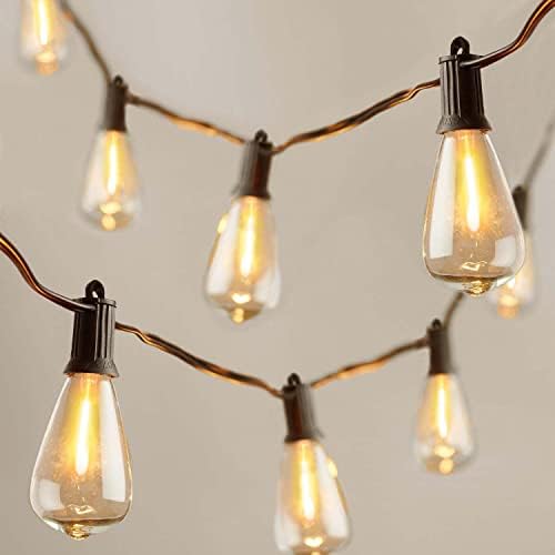 Kawaya 150ft Outdoor Festoon Lights | Waterproof Shatterproof LED String