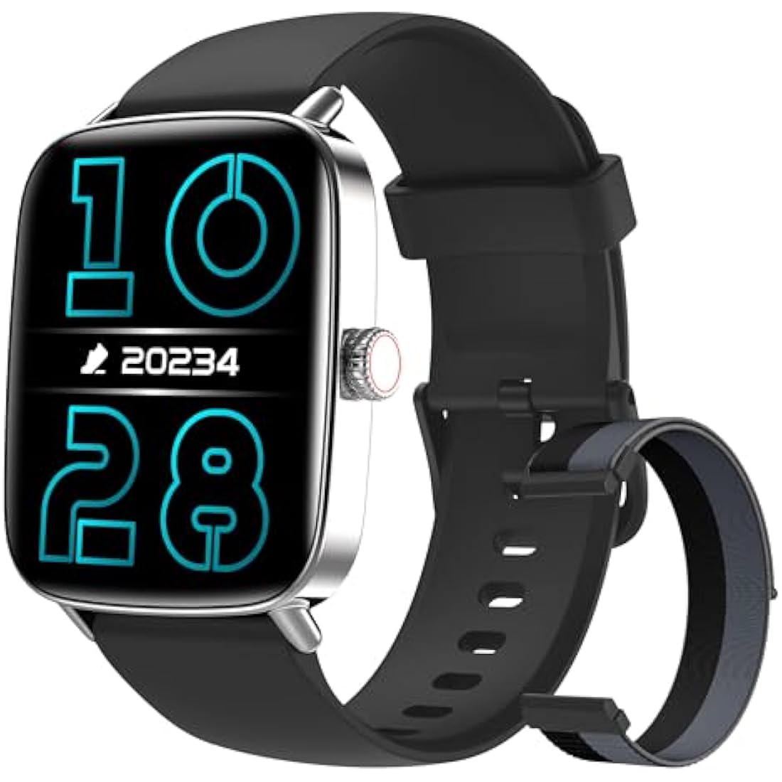 Smart Watch – 1.91" HD Screen Fitness Tracker with Alexa