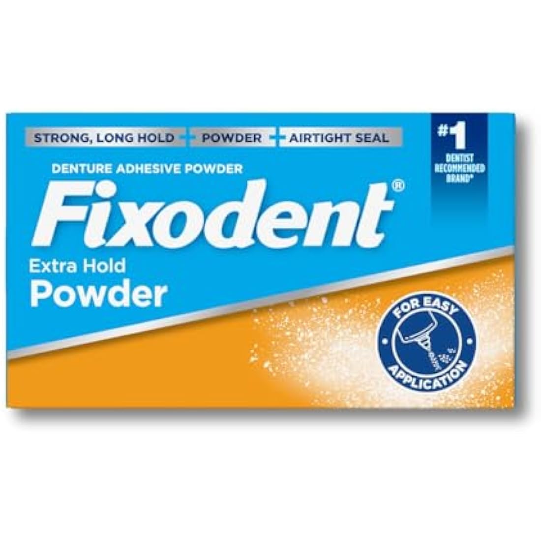 Fixodent Extra Hold Denture Adhesive Powder - 2.7 Oz Oral Care