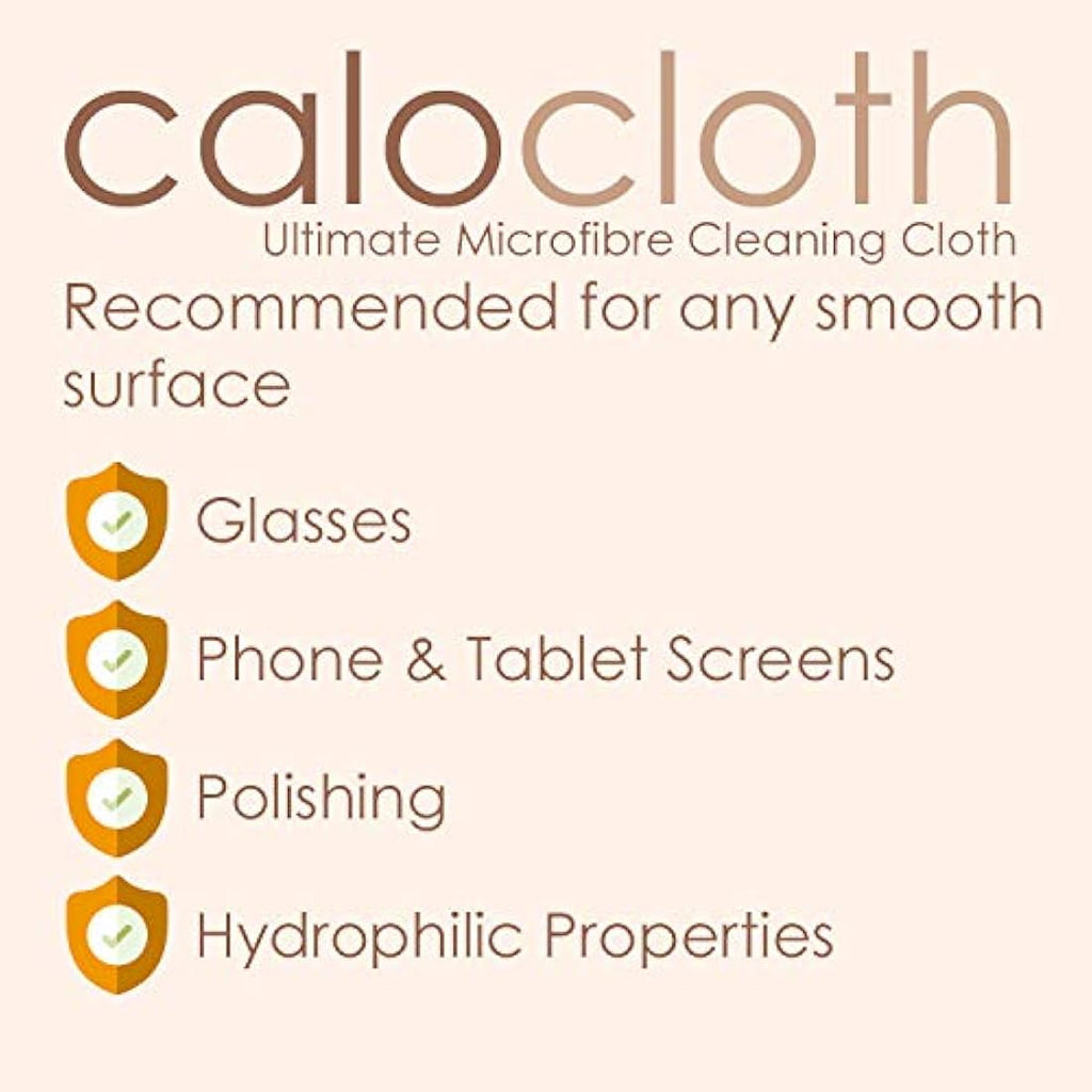 Calotherm Calocloth Pro Microfibre Lens Cleaning Cloth - PFAS Free, 24pk