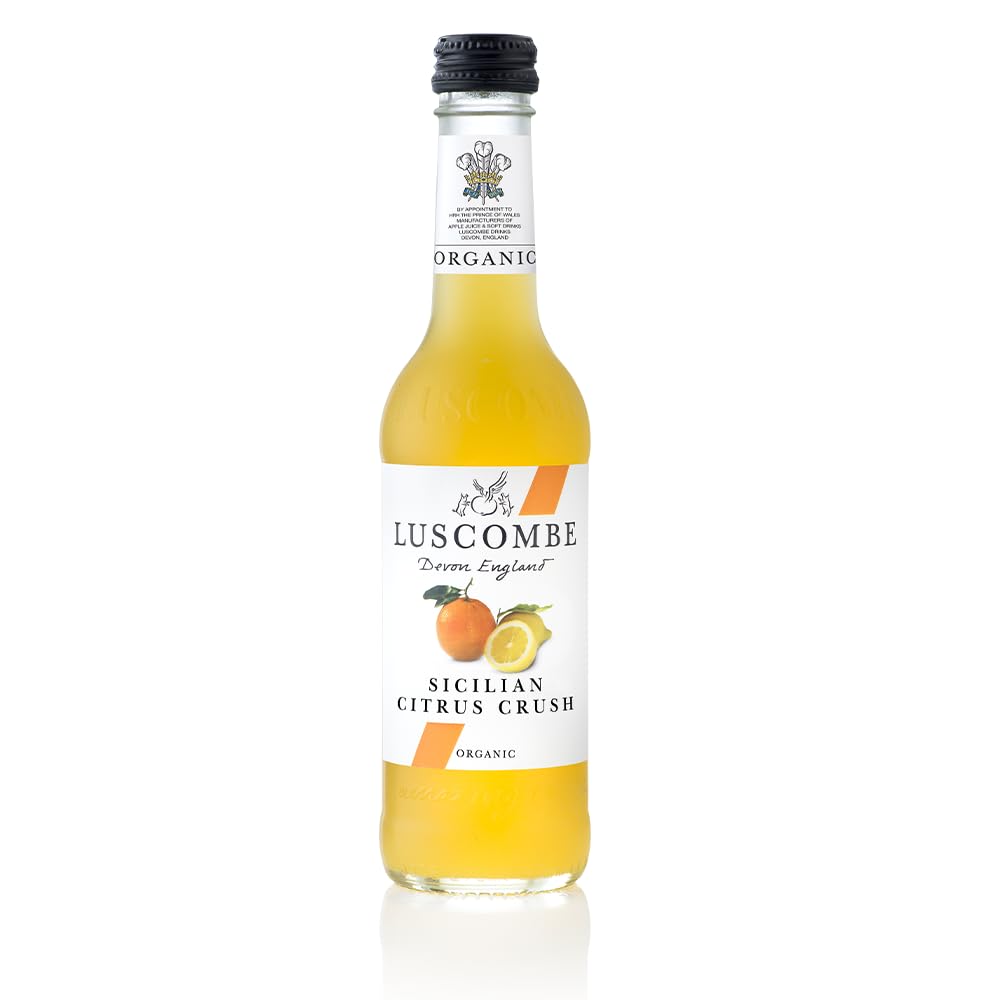 Luscombe Sicilian Citrus Crush – Organic Fruit Juice (12 x 27cl)