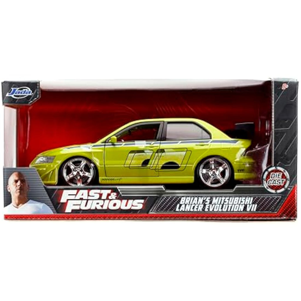 Jada Fast & Furious Mitsubishi Lancer EVO VII 1:24 Diecast Model Car
