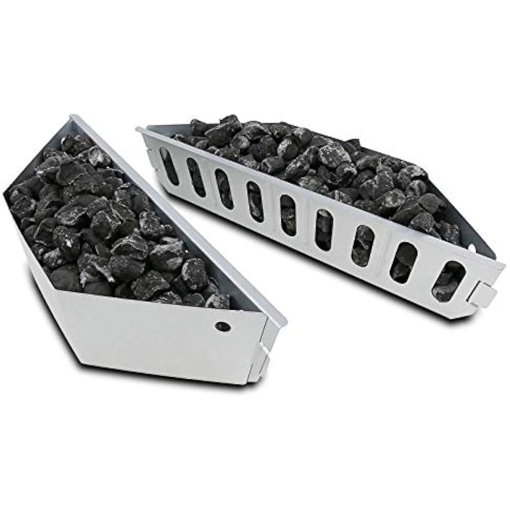 Denmay Charcoal Basket Briquet Holders for Weber 57CM Kettle Grills, 2 Pack