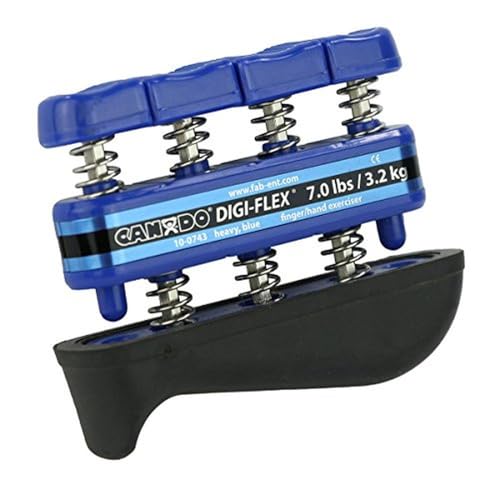 Cando Digi-Flex Hand Exerciser Set – 5 Piece Finger Grip Strengthener