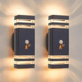 CELAVY Motion Sensor Outdoor Wall Lights – IP65 LED Porch Light 2 Pack