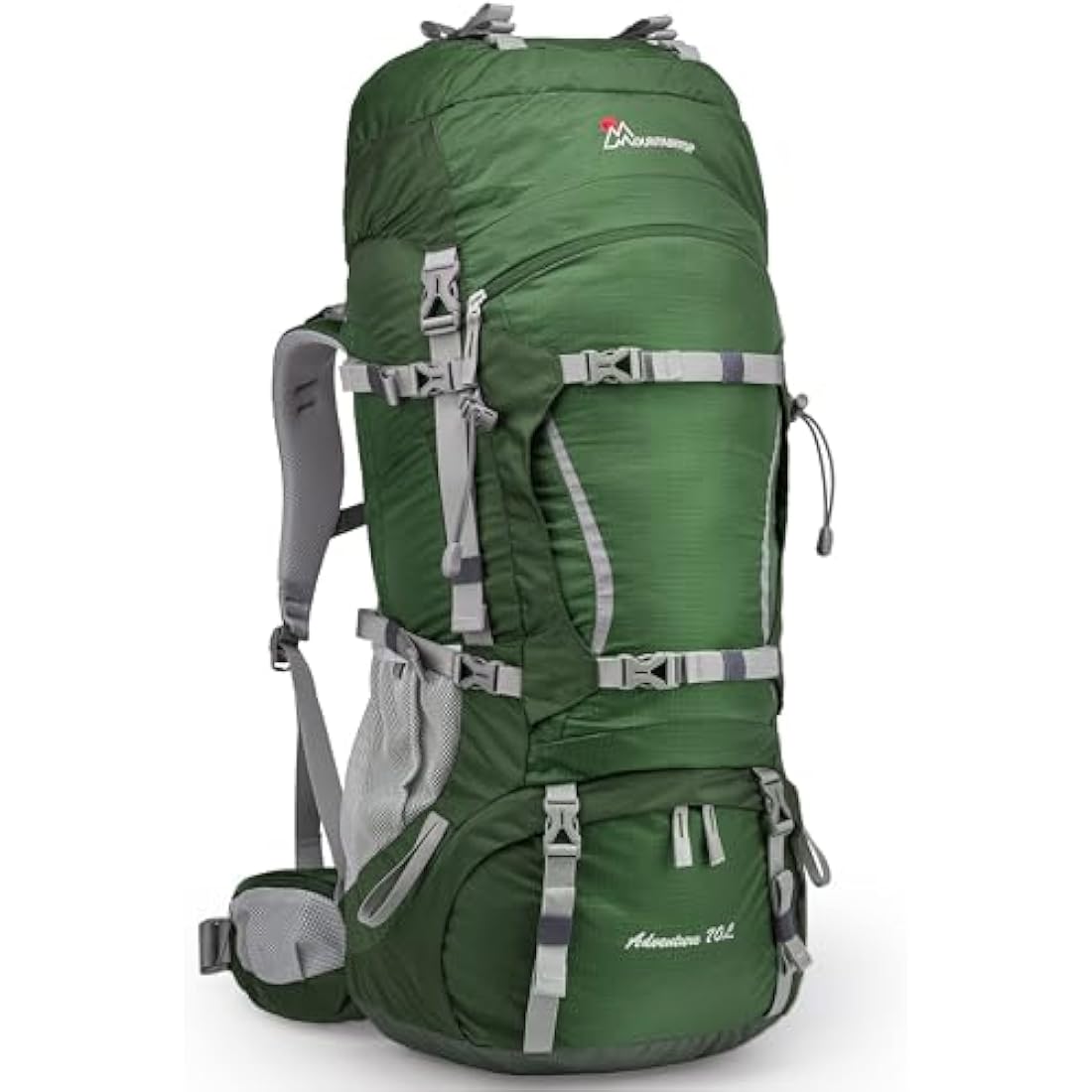 Mountaintop 70L Hiking Backpack | Internal Frame Trekking Rucksack
