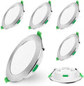 7W LED Recessed Downlights | Ultra Slim IP44 Dimmable CCT 6 Pack