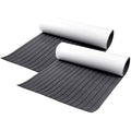 WindRen Faux Teak EVA Marine Foam Boat Decking - 2-Piece Non-Slip Mats